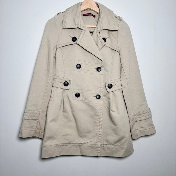 Comptoir de Cotonniers Classic Women’s Trench Coat Sz 34 EU - Picture 2 of 8